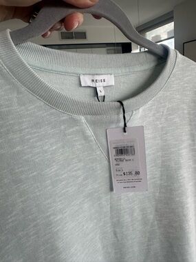 REISS NWT spring sweater mint